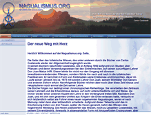 Tablet Screenshot of nagualismus.org